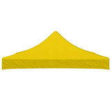 Vidaxl Party Tent Roof 270 g m² 3x3 m jaune