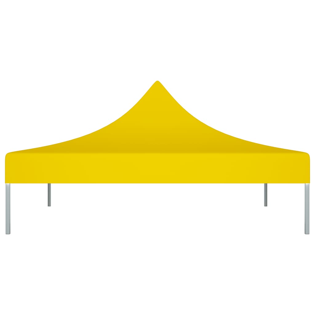 Vidaxl Party Tent Roof 270 g m² 3x3 m jaune