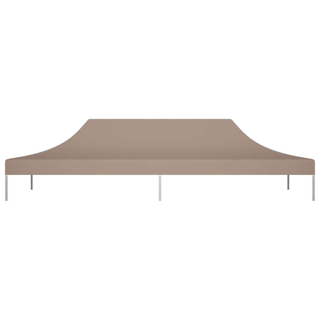 Vidaxl Party Tent Daach 270 g m² ass 6x3 M Taupe