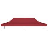 Vidaxl Party tent roof 270 g m² 6x3 m Bordeaux red