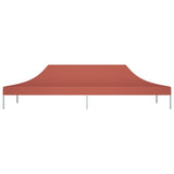Vidaxl Party Tent Roof 270 g m² 6x3 m Terracotte