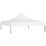 Tetto della tenda da festa vidaxl 270 g m² 2x2 m bianco