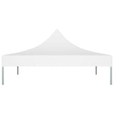 Tetto della tenda da festa vidaxl 270 g m² 2x2 m bianco