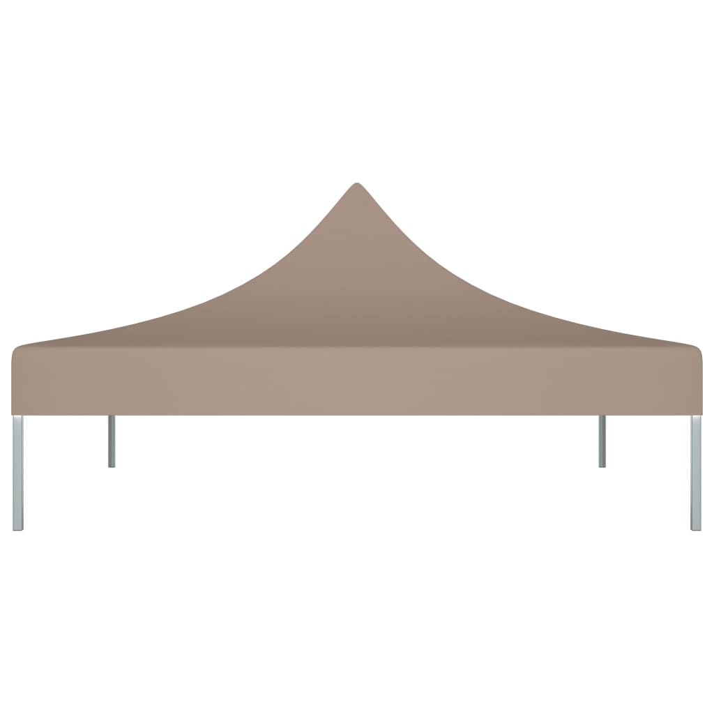 Vidaxl Party Tent Daach 270 g m² ass 2x2 m Taupe