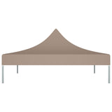 Vidaxl Party Tent Daach 270 g m² ass 2x2 m Taupe