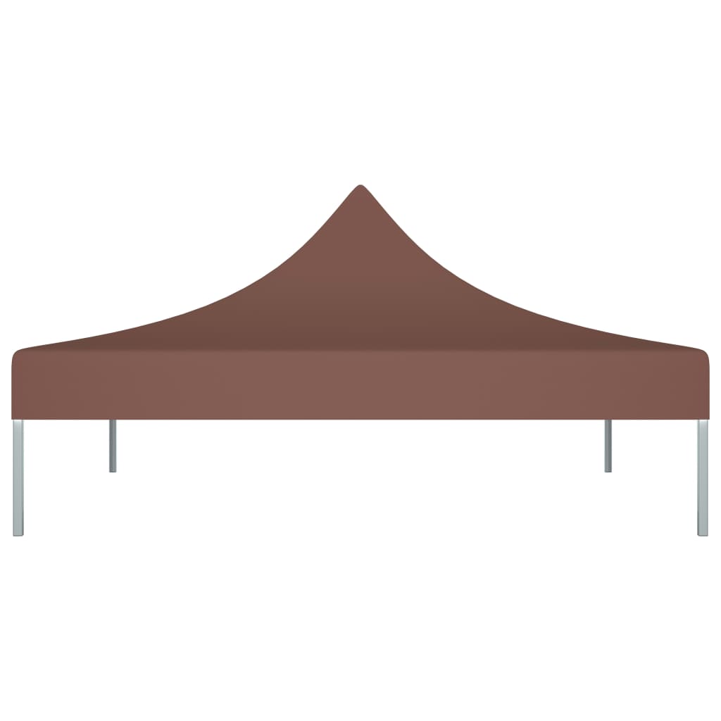 Vidaxl Party Tent Roof 270 g m² 2x2 m brun