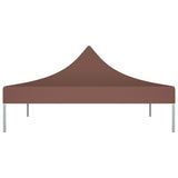 Vidaxl Party Tent Roof 270 g m² 2x2 m brun