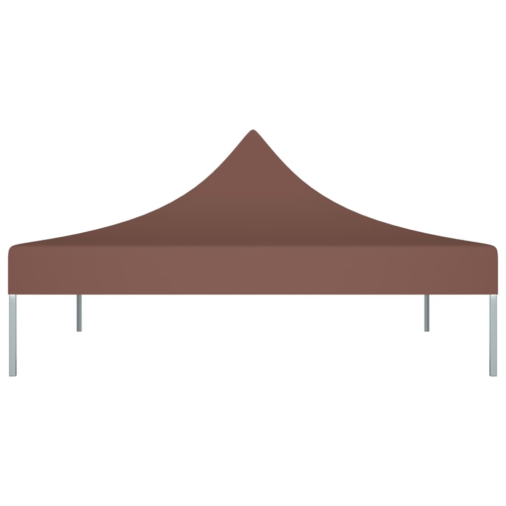 Vidaxl Partei Tent Daach 270 G m² 14x2 m Brown