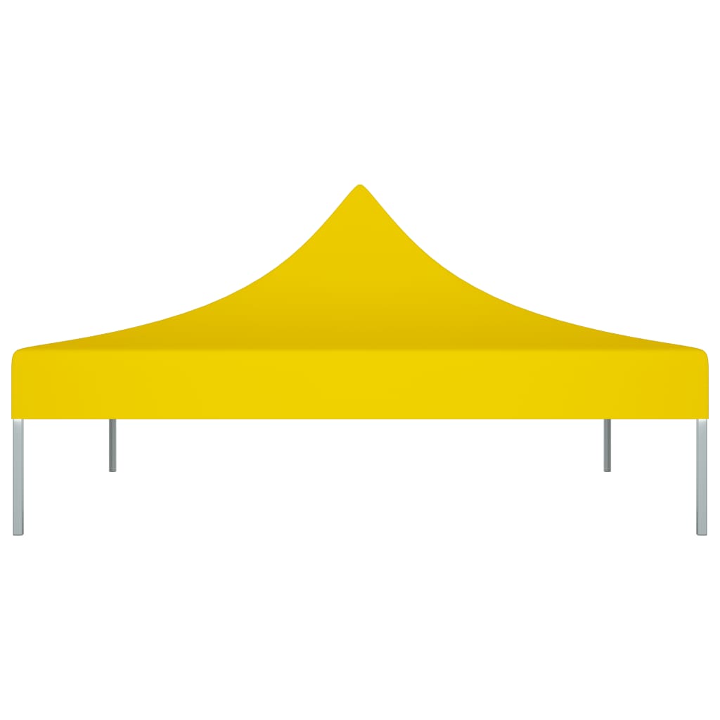 Vidaxl Party Tent Roof 270 g m² 2x2 m jaune