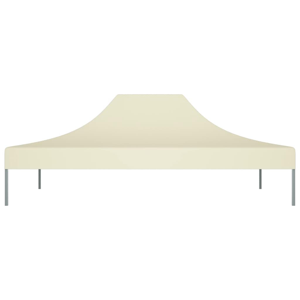 Vidaxl Partei Tent Daach 270 g m² 4x3 m Crème