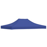 Vidaxl Party Tent Roof 270 g m² 4x3 m bleu