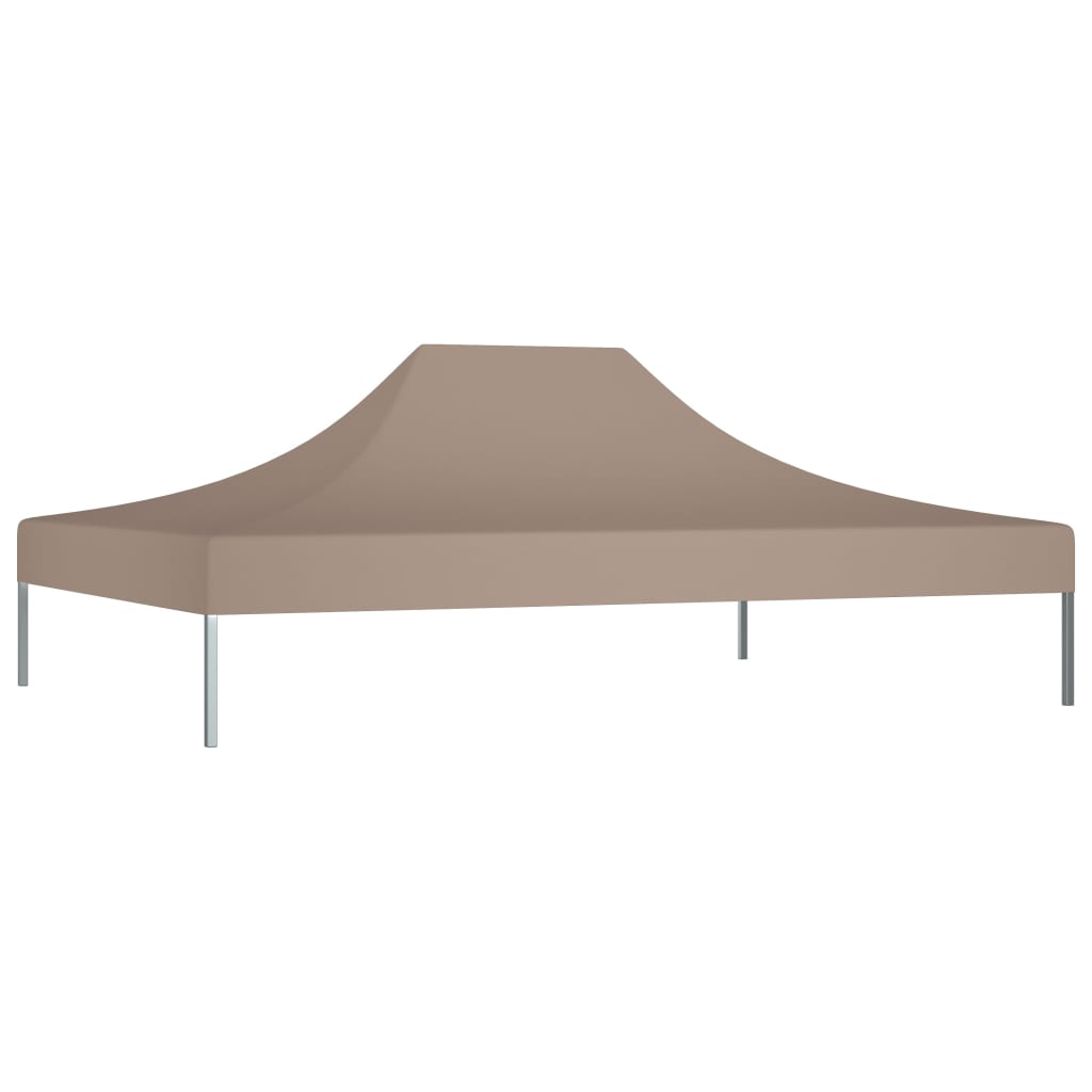 Vidaxl Party tent roof 270 g m² 4x3 m Taupe