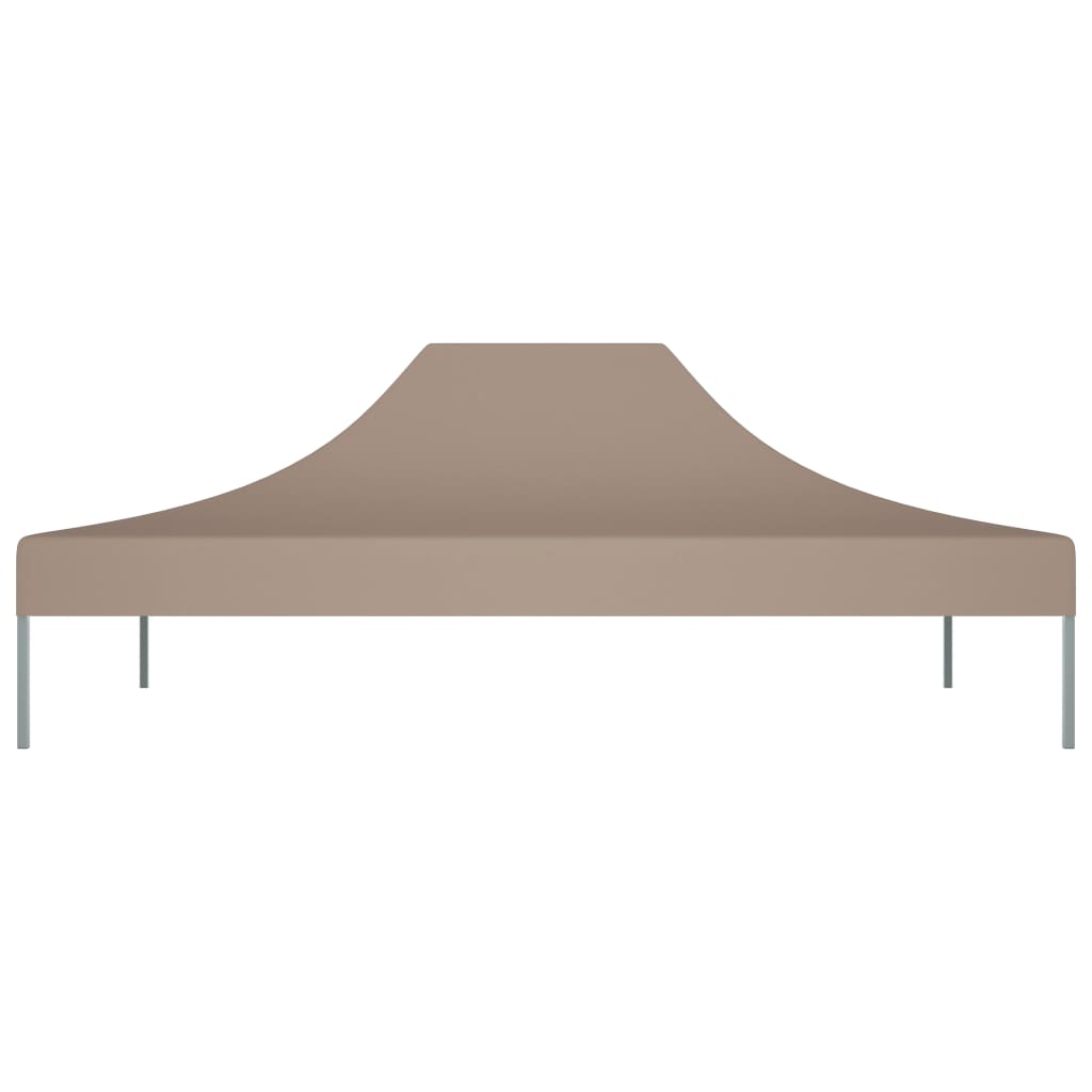 Vidaxl Party tent roof 270 g m² 4x3 m Taupe