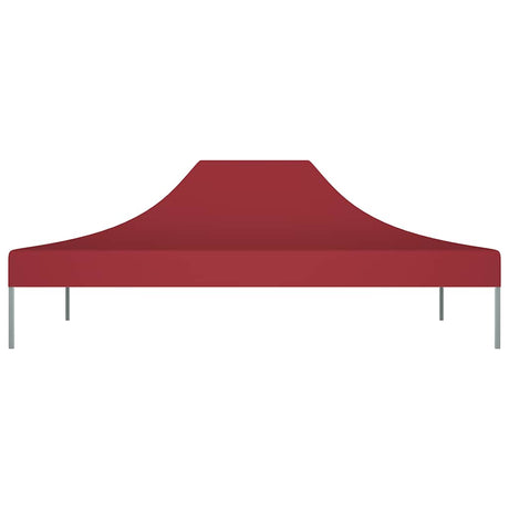 Vidaxl Party Tent Roof 270 g m² 4x3 m Bordeaux rouge