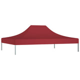 Vidaxl Party Tent Roof 270 G m² 4x3 m Bordeaux rød