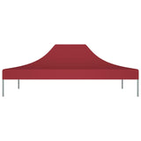 Vidaxl Party Tent Roof 270 G m² 4x3 m Bordeaux rød