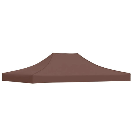 Vidaxl Party Tent Roof 270 g m² 4x3 m brun