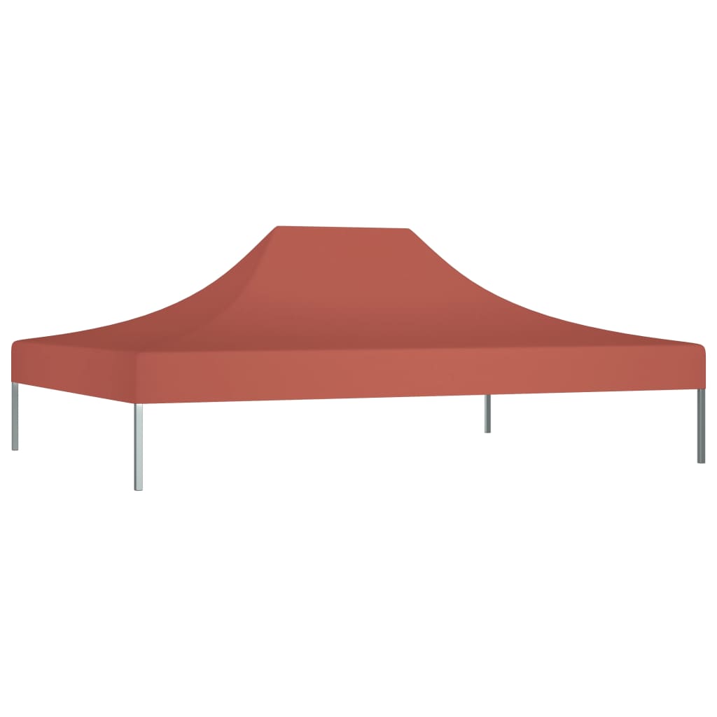 Vidaxl Party Tent Roof 270 g m² 4x3 m terrakotta