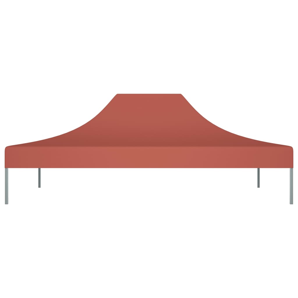 Vidaxl Party Tent Roof 270 g m² 4x3 m terrakotta