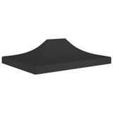 Vidaxl Party tent roof 270 g m² 4x3 m Black