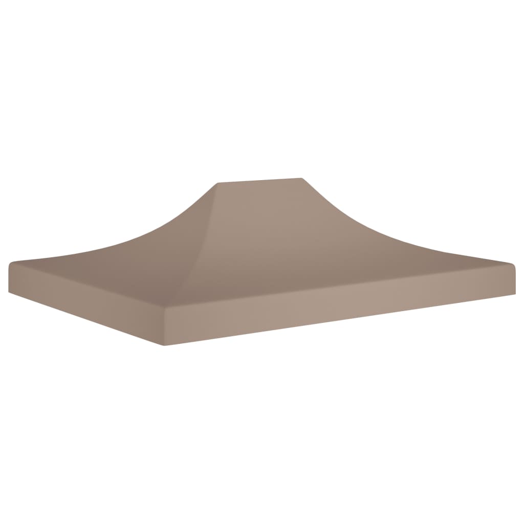 Vidaxl Party tent roof 270 g m² 4.5x3 m Taupe