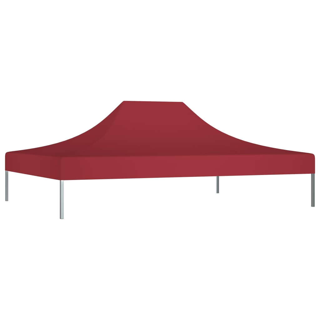 VIDAXL Party Tent Dach 270 G m² 4,5x3 M Bordeaux Red