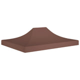 Vidaxl Party Tent Roof 270 g m² 4,5x3 m brun