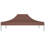 Vidaxl Party Tent Roof 270 g m² 4,5x3 m brun
