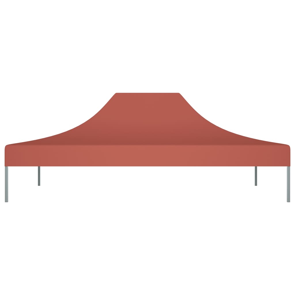 Vidaxl Party Tent Daach 270 g m² 4.5x3 M Terracotta -Colored