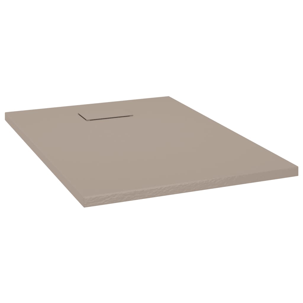 Vidaxl Doccia vassoio 100x70 cm SMC Brown