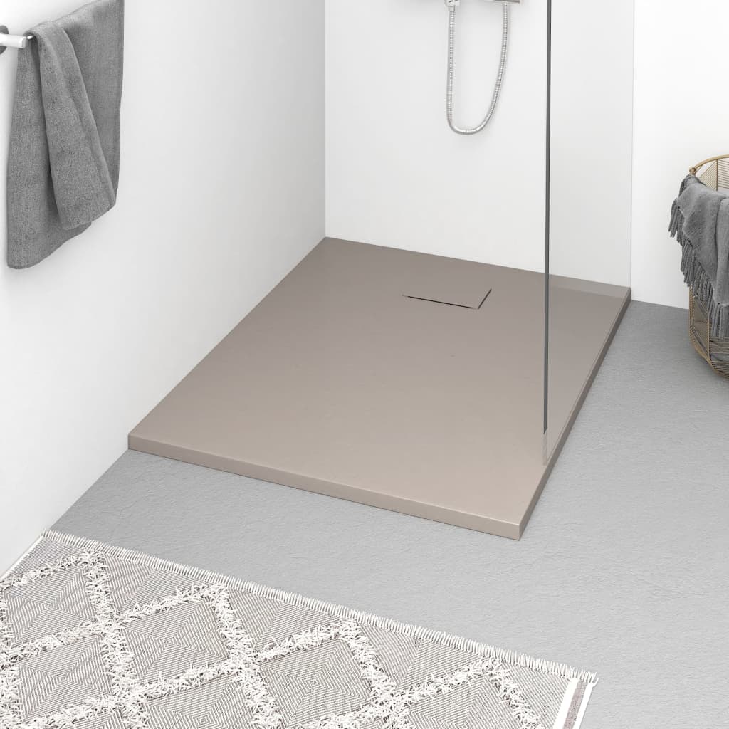 Receveur de douche Vidaxx 100x80 cm smc marron