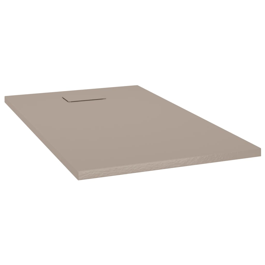 Vidaxl shower tray 120x70 cm SMC Brown