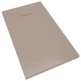 Vidaxl shower tray 120x70 cm SMC Brown