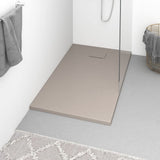 Vidaxl shower tray 120x70 cm SMC Brown