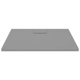 Vidaxl shower tray 90x80 cm SMC Gray