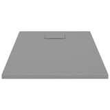 Bac de douche vidaxl 100x70 cm smc gris
