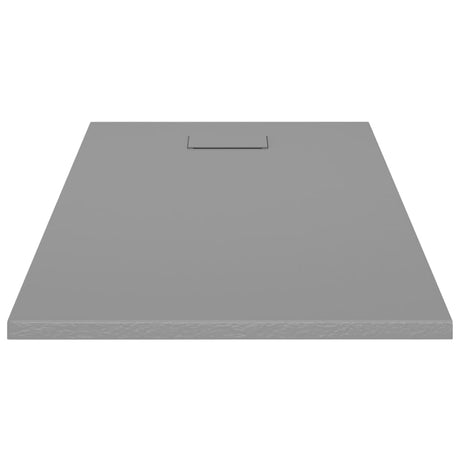 Bac de douche Vidaxl 120x70 cm SMC Gray