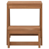 Vidaxl Tabouret pliable en pin solide