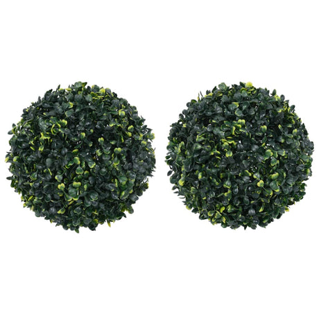 Vidaxl kunstbuxus bulbes 2 pcs 45 cm