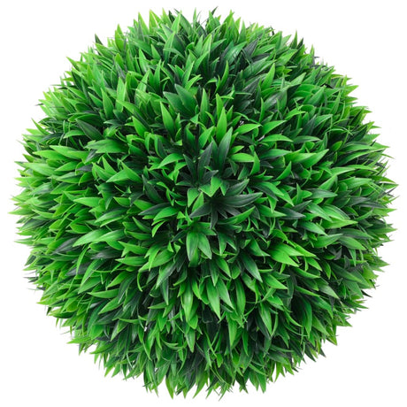 Vidaxl kunstbuxus bulbes 2 pcs 38 cm