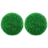 Vidaxl kunstbuxus bulbes 2 pcs 27 cm