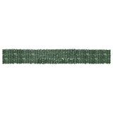 Écran de balcon Vidaxl avec feuilles vert foncé 600x75 cm
