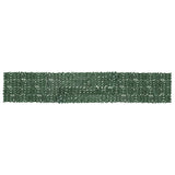 Écran de balcon Vidaxl avec feuilles vert foncé 600x100 cm