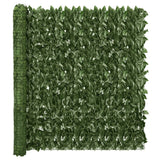 Vidaxl Balcony screen with dark green leaves 500x150 cm