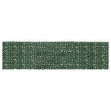 Écran de balcon Vidaxl avec feuilles vert foncé 600x150 cm