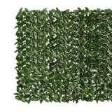 Vidaxl Balcony screen with dark green leaves 600x150 cm