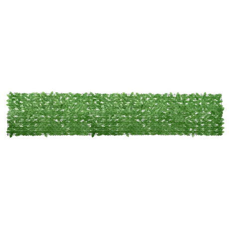 Écran de balcon Vidaxl avec feuilles vertes 400x75 cm