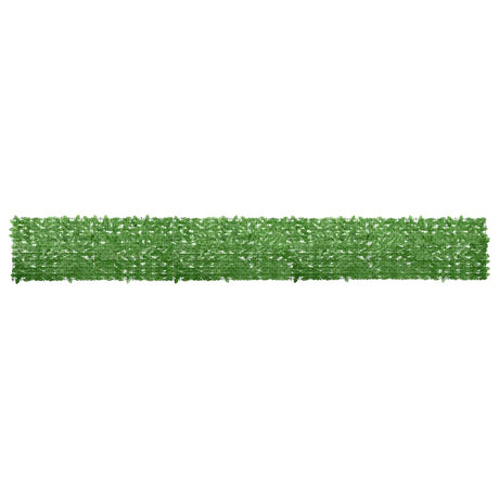 Écran de balcon Vidaxl avec feuilles vertes 600x75 cm