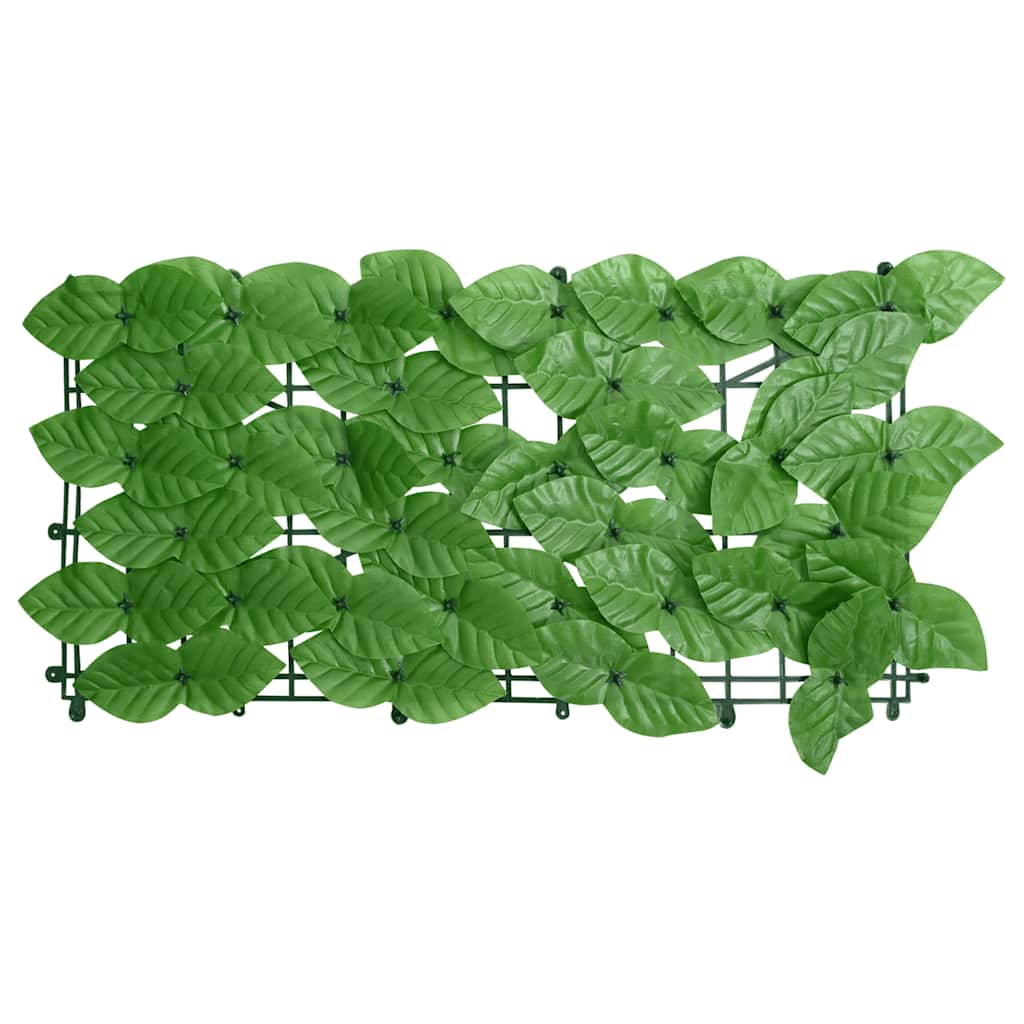 Écran de balcon Vidaxl avec feuilles vertes 600x75 cm