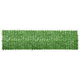 Écran de balcon Vidaxl avec feuilles vertes 400x100 cm